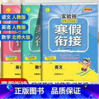 [五年级北师版3本]语数英寒假衔接 小学通用 [正版]2024新实验班寒假衔接一年级二年级四五六三年级上册下册小学语文数