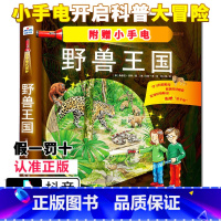 [正版] 小手电大探秘 野兽王国 手电筒系列视觉大发现恐龙时代海洋世界百科全书3-6-12岁儿童科普百科图书籍小学生课