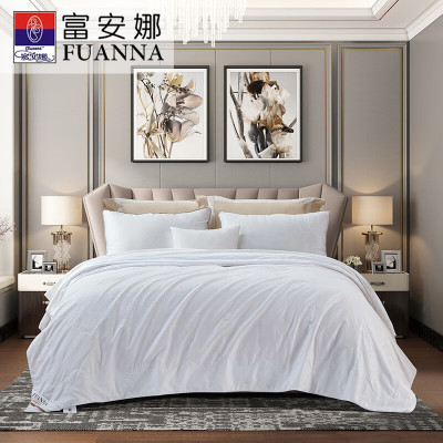 富安娜华锦蚕丝夏被203*229CM/400g(单位:床) 白色