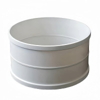 依诺九吉 PVC直接管箍排水管直通接头 多型号 个