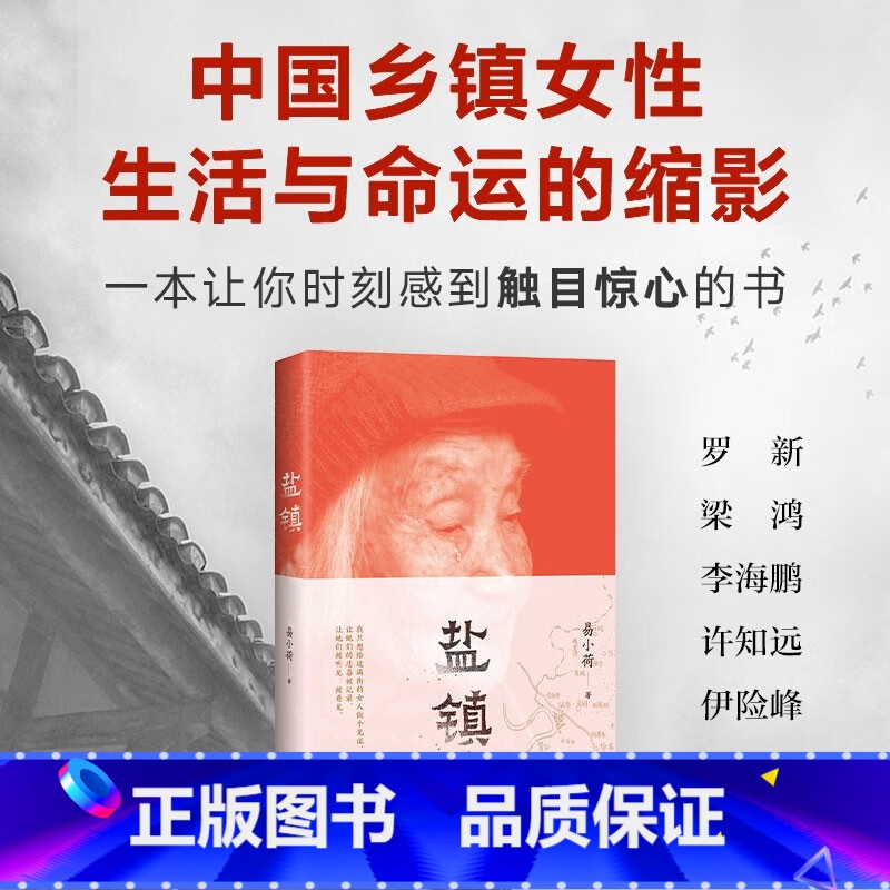 [正版]盐镇 易小荷著 中国乡镇女性的生活与命运的缩影 罗新/梁鸿等赤诚 米格尔街乡下人的悲歌梁庄 文化社会文学书籍