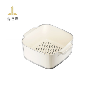 雷福峰厨房沥水篮双层洗菜盆大号/套