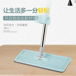 免手洗平板拖把家用木地板一拖净旋转拖地干湿两用懒人地拖布