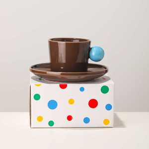 梵澜狸陶瓷咖啡杯碟礼盒套装TA65 套