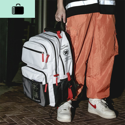 书包男女小学初中高中学生韩版大容量旅行时尚潮流手提双肩包背包NEW LAKE