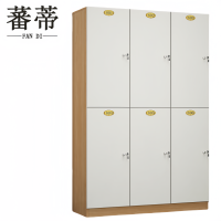 蕃蒂更衣柜6门台