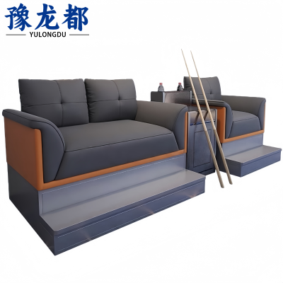 豫龙都 台球沙发 1+2+茶几 套