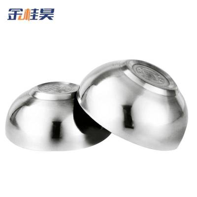金桂昊 304不锈钢碗 亮光 碗 14cm 个