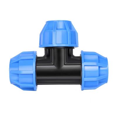 盛京联硕 PE三通接头免热熔快接三通T40[1.2寸]个