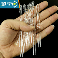 敬平水果叉塑料水果签 KTV酒吧果叉蛋糕叉竹节叉子6000装 透明5000装[50包*100支]