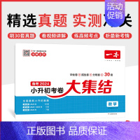 数学❤️全国通用 小学升初中 [正版]备考2024小升初考卷大集结语文数学英语全国通用版小学毕业升学精选真题小学升初中总