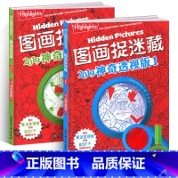 [正版]图画捉迷藏2019神奇透视版全套2册小学生高阶高难度 隐藏的图画找不同画儿童专注力力益智游戏大迷宫玩法挑战简笔