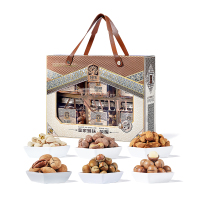 皇家臻味·1390g荣耀坚果礼盒6种纯坚果品质坚果独立罐装防潮锁鲜