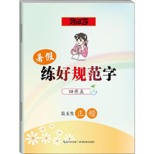醉染图书暑练好规范字 四升五9787556431779
