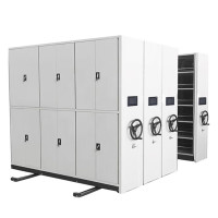 汇云星智能密集架档案柜移动式货架文件柜资料柜1列定做 含安装