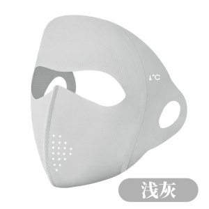 防晒口罩女防紫外线高颜值护眼角全脸夏季透气冰丝无痕遮阳面罩3759Z