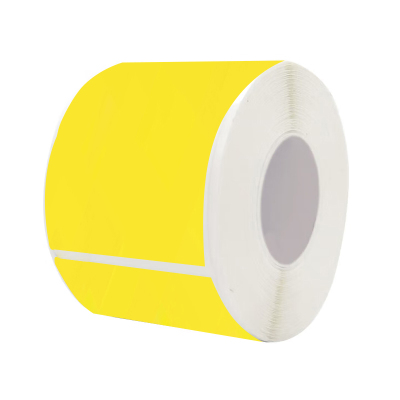 艾达昌 D50*90mm 150张/卷 标签纸 1.00 盒/卷 (计价单位:卷) 黄色