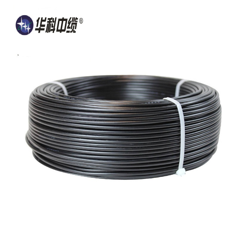 华科中缆铜芯软护套电线ZC-VVR-0.6/1KV-3*10/米