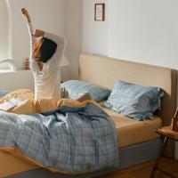 家柏饰(CORATED)风全棉全棉四件套男被套床单三件套床上用品夏季北欧款4女