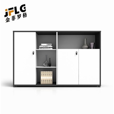 金菲罗格档案资料柜木质带密码锁落地柜办公柜