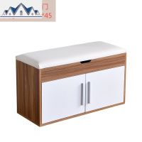 北欧时尚换鞋凳简约现代穿鞋凳子沙发凳多功能储物凳口坐凳鞋柜 三维工匠收纳凳