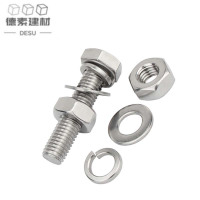 德素 不锈钢外六角螺栓 M12*50/套