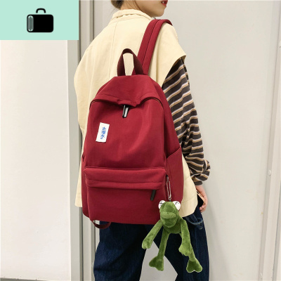 书包女ins风韩版ulzzang高中大学生背包2019超火大容量初中双肩包NEW LAKE