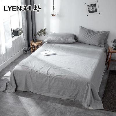 家柏饰(CORATED)全棉床单单件学生宿舍女单人床1.8m2米床双人全棉被单床单