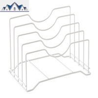多功能铁艺菜板架多层砧板架案板收纳厨房置物架用品放锅盖的架子 三维工匠