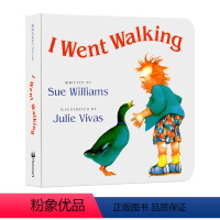 我去散步 [正版]儿童英文原版绘本 棕熊你在看什么 好饿的毛毛虫 从头到脚 我是一只纸板翻翻书 吴敏兰书单0-6岁低幼英