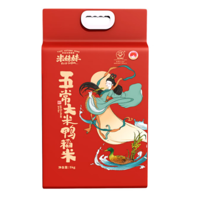 米妹妹五常大米鸭稻米优质大米5kg