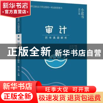 正版 审计历年真题解析 陈小球主编 电子工业出版社 978712133991