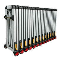 详火鸟 伸缩围挡 隔离围栏 米