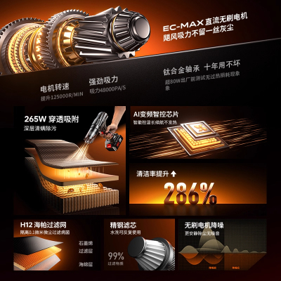 车载吸尘器大吸力无线车用小型手持式汽车车内家用两用大功率4024