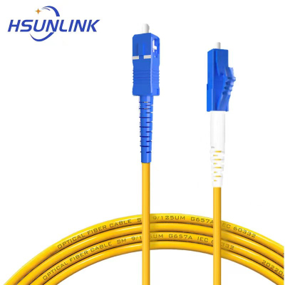 HSUNLINK 光纤跳线 HS LC/SC-S3(UPC) 单模单芯3米/条