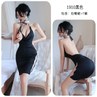 长夜漫漫情趣内衣性感吊带铁链睡衣套装女睡裙家居服制服诱惑1910