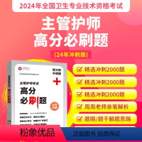[正版]备考2024护理学中级主管护师高分必刷题真题模拟试卷习题集