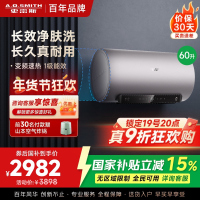 AO史密斯电热水器60升 短款 国家补贴 80吨长效净水洗 免清洗 3kW变频速热 金圭特护 E60ED6-B