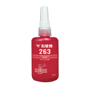 万星连 螺丝胶 263胶50ml 10支/盒
