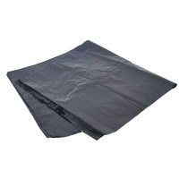 豫众诺 黑色平口垃圾袋 500×380mm/3丝 个