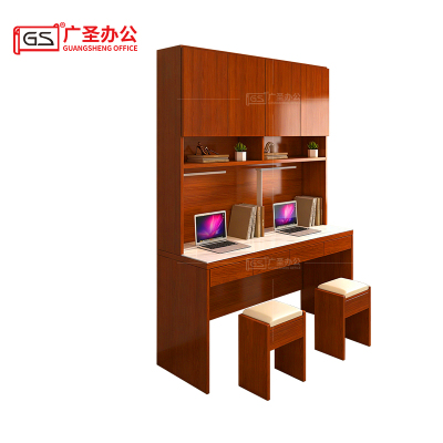 GS 实木书桌椅组合 160*50*210cm1桌2凳