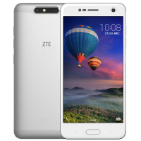 中兴(ZTE)Blade V8(BV0800) 骁龙八核金属机身前置指纹3D摄影小屏 V8 银灰 5.2英寸 移动4G 4+64G