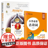 小学生三四五六年级儿童课外读物练字套装:捣蛋鬼日记+小学生必背古诗词75+80首字帖