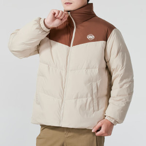 斯凯奇Skechers男士加绒保暖运动羽绒服超轻保暖科技防风拒水设计