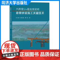 大跨度U+箱连续梁桥悬臂拼装施工关键技术 桥梁的设计/施工提供技术借鉴和参考具有重要的推广实践价值和意义 同济大学出版社
