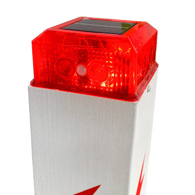 傲芒 AM-BZD-22 太阳能语音 标志警示灯 (计价单位:盏) 白色