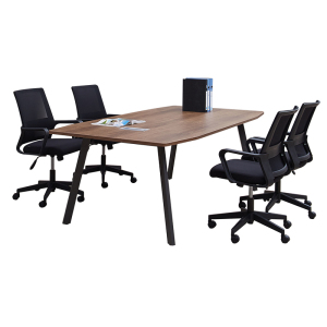 慧采云 办公家具小型会议桌长桌办公桌条桌简约现代会议室接待长条洽谈桌椅组合