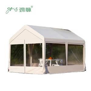 劲脉 户外帐篷 3*3m带四周围布 个