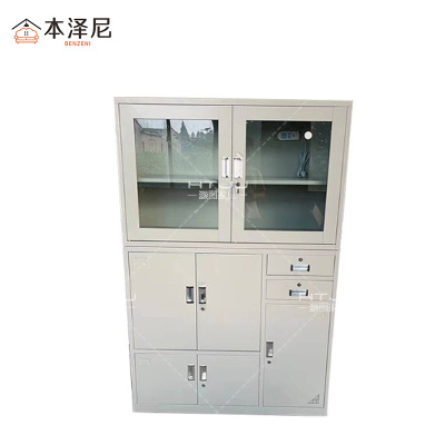 本泽尼 钢制办公柜 行车备品柜 HTZ-BP124 1200*400*1870mm 组