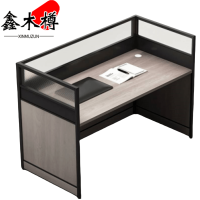 鑫木樽屏风工位一人位张